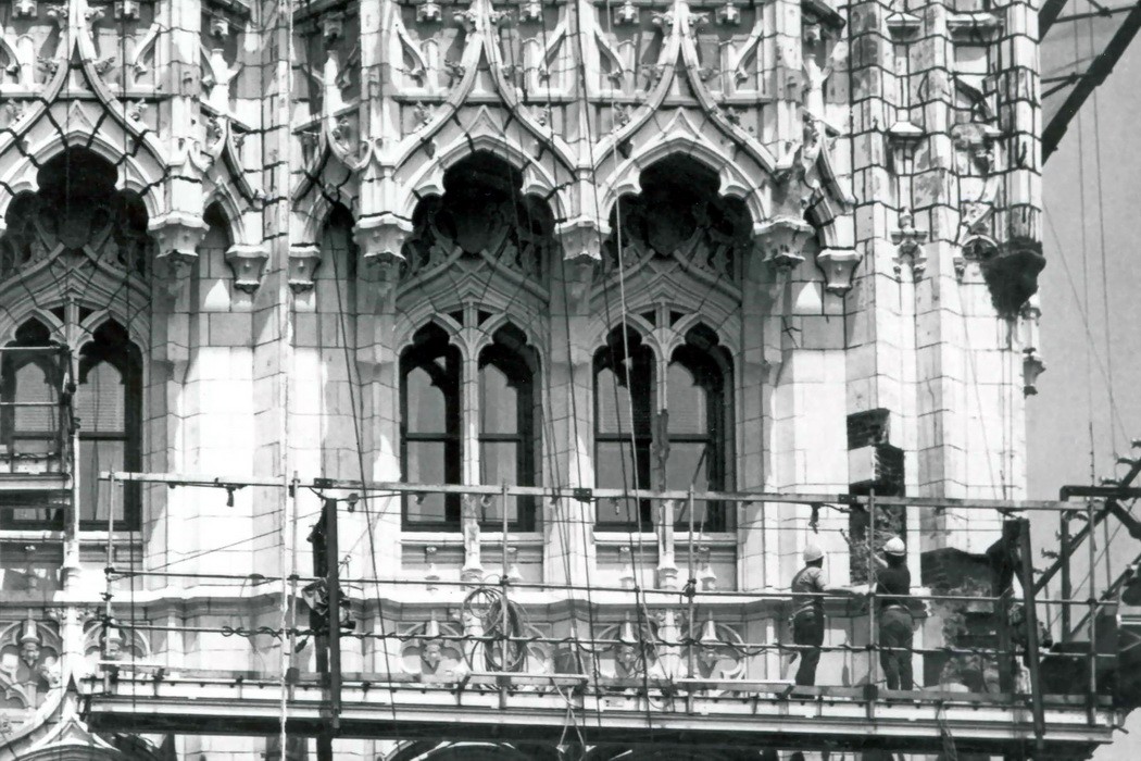 1971–1980: With a reputation for structural investigations well established by the 1970s, the company focused on expanding our areas of expertise. Throughout the decade, we pioneered the use of computer-controlled data acquisition systems performing structural integrity tests of nuclear containment structures around the United States. We also become increasingly involved in building envelope investigations, applying our creative problem-solving approach to the architectural components of buildings.